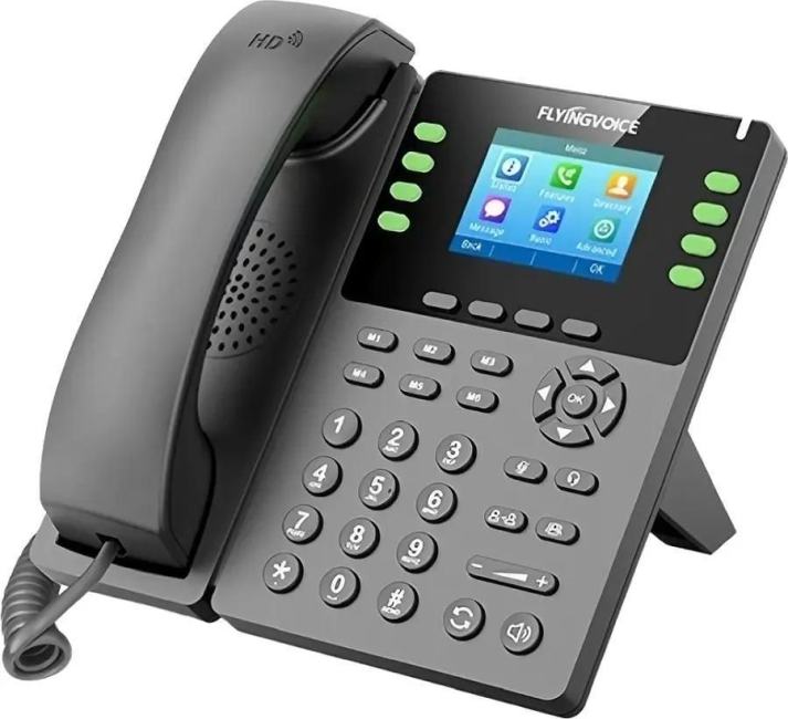 Телефон IP  Flyingvoice P23GW серый