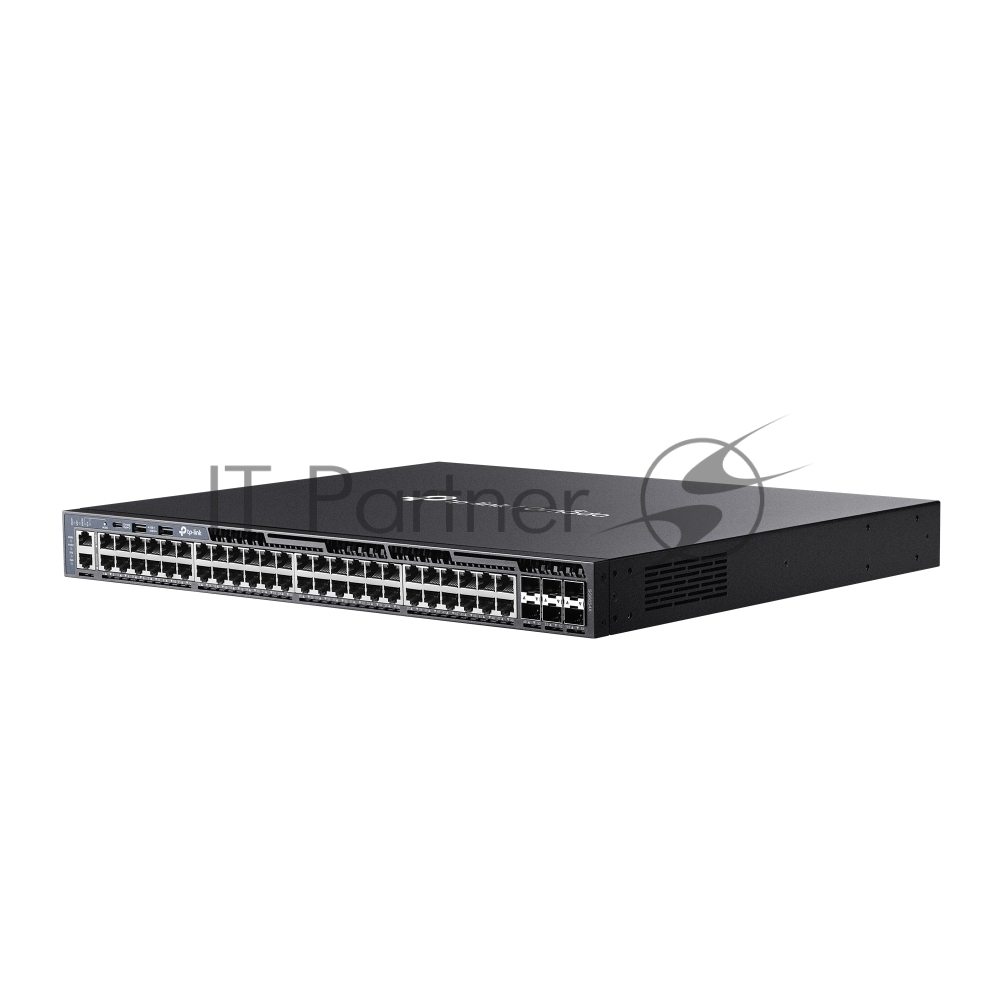 Стекируемый управляемый коммутатор TP-Link SG6654X 3 го уровня Omada с 48 гигабитными портами и 6 портами SFP+