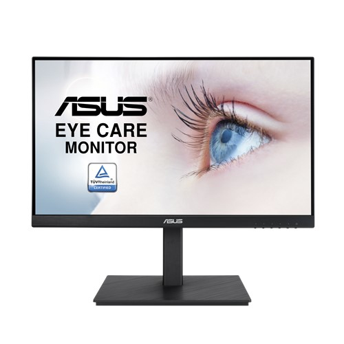 Монитор Asus - VA229QSB, 21.5", 16:9, IPS, 4 мс, 250cd/m², 1000:1, 1920x1080 (Full HD), 75 Гц, VGA, 1x HDMI, 1x DP, HAS, Pivot, speakers, цвет чёрный, 90LM06C3-B02370
