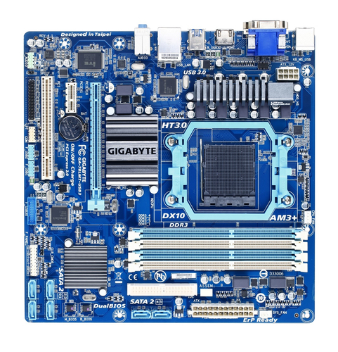 Gigabyte GA-78LMT-USB3 RTL {AM3+, AMD760G, DDR3-1333(OC), 8ch Audio, PCI-E, GBL, SATA II, DVI, D-Sub, HDMI, mATX}