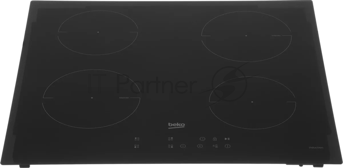 Индукционная варочная поверхность Beko HII 64400 TO, 4 конфорки, стеклокерамика, 7400 Вт