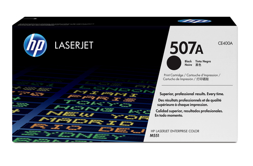 (Спец.цена) Оригинальный лазерный картридж HP CE400A (507A) (5500 стр., черный) для HP LaserJet Enterprise 500 M551dn, 500 M551dn, M551xh
