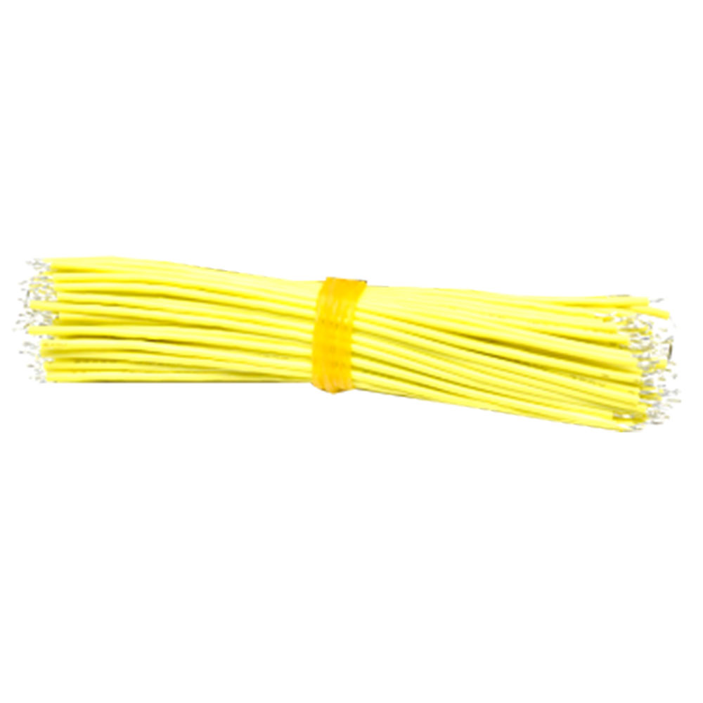 Китай 1007Y 22AWG, перемычки для печатных плат желтые длина 10см