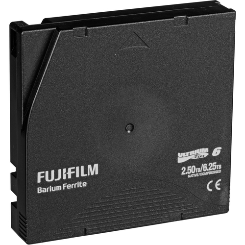 Картридж для ленточной библиотеки  FUJIFILM LTO-6 Ultrium 2.5TB(6.25TB RW) labelled Data Cartridge (analog C7976A)