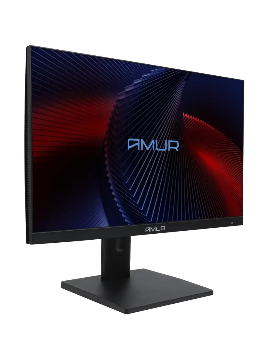 Моноблок Amur Тигр H6I12 23.8" Full HD i3 12100 (3.3) 16Gb SSD512Gb UHDG 730 FreeDOS GbitEth WiFi BT 120W клавиатура мышь Cam черный 1920x1080