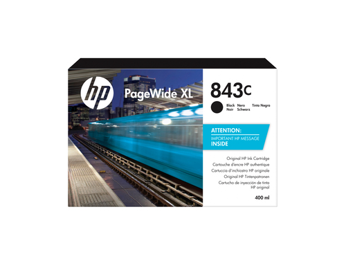 C1Q65A Cartridge HP 843C для PageWide XL 5000/4x000,  черный, 400 мл