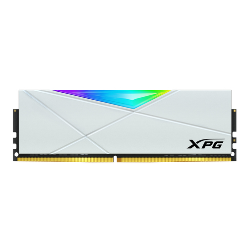 Оперативная память XPG Spectrix D50 RGB, DDR4, 8GB (1x8GB), 3600MHz, CL18, DIMM, с радиатором, белый, RGB