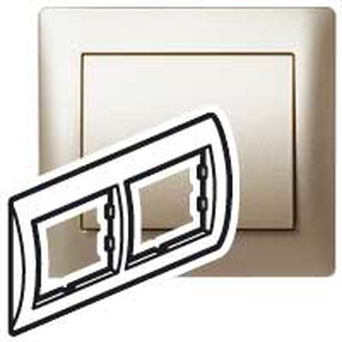 Рамка Legrand 771402 Galea  Life  2-я  гор. титан