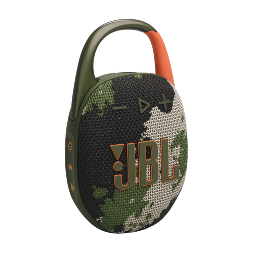 Портативная акустика JBL CLIP 5, 5Вт, камуфляж (JBLCLIP5SQUAD)