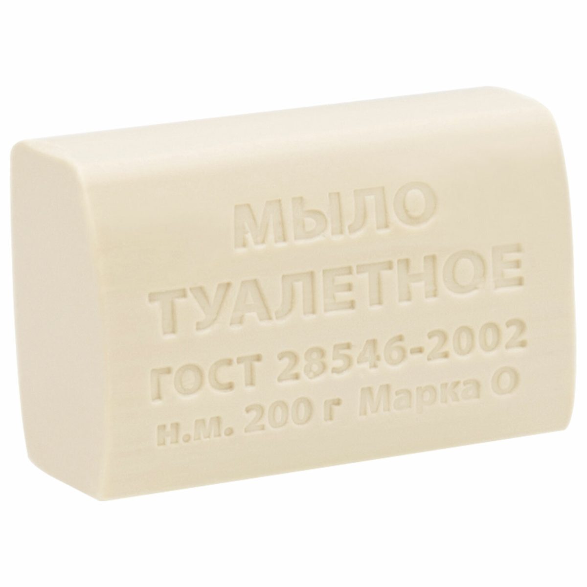 Мыло кусковое туалетное ММЗ "Эконом", 200г, без упаковки (607648), 36шт.