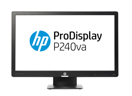 Монитор HP 23.8" P240va черный VA 16:9 HDMI матовая 250cd 178гр/178гр 1920x1080 D-Sub DisplayPort FHD 4.3кг