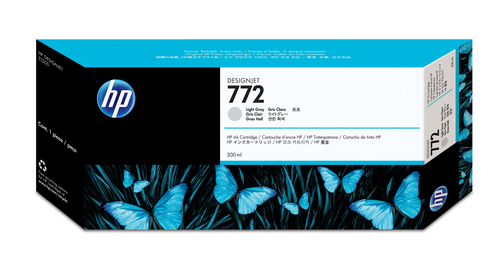 Картридж струйный HP (CN634A) DesignJet Z5200, №772, светло-серый, оригинальный, ресурс 300 стр.