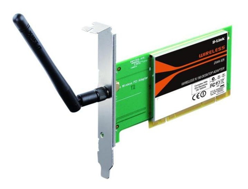 D-Link <DWA-525 OEM /A2> Wireless N 150 Desktop PCI  Adapter  (802.11b/g/n,  150Mbps, 2dBi)