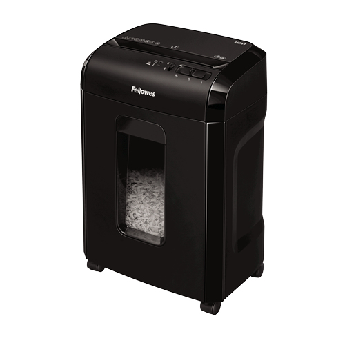 Fellowes Шредер Powershred 10M FS-4630601{DIN P-5, 2х15мм, 10лст., 19лтр., Safety Lock}, с микрорезкой