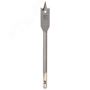 KR-91-0665 Сверло перовое по дереву 16х152 мм (шестигранный  хвостовик)  Kranz