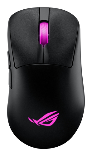 Мышь беспроводная/проводная ASUS ROG Keris II Origin чёрный, 42000 dpi, USB Type-A, радиоканал, Bluetooth, кнопки - 5