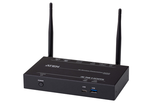 Презентационный коммутатор Aten ProAV black: 4K Беспроводной презентационный коммутатор