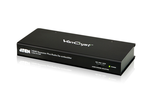 Повторитель с извлекателем звука Aten ProAV green: HDMI повторитель с извлекателем звука
