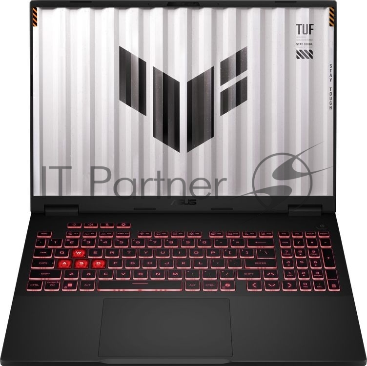 Ноутбук Asus TUF Gaming A16 FA608PP-QT006/16"/IPS/AMD Ryzen 9 8940HX/16Gb/512Gb SSD/NVIDIA GeForce RTX 5070 8Gb/без ОС/серый/2.2kg
