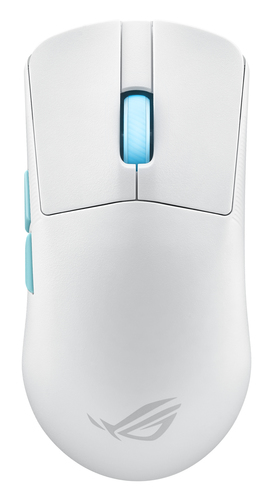 Мышь ASUS ROG HARPE ACE AIM LAB EDITION, 54g, Wired, 2.4GHz RF, Bluetooth 5.1, 36K DPI sensor, 5 Programmable Buttons, White