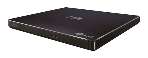 Внешний оптический привод Slim LG BP55EB40 (USB, Blue-Ray, черный) RTL