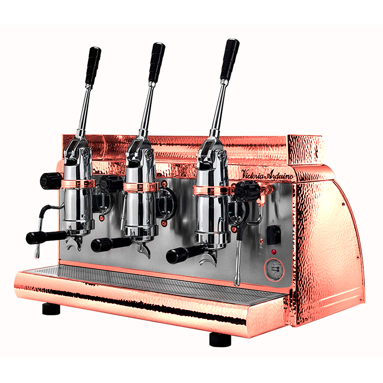 Кофемашина Victoria Arduino Athena leva 3 copper, 3 гр, 220В, 5кВт