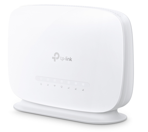 Archer MR505 - Маршрутизатор, TP-Link, Archer MR505, AC1200, 2,4 ГГц — IEEE 802.11b/g/n, 5 ГГц — IEEE 802.11a/n/ac, AC 1200, 1x WAN/LAN 10/100/1000 Мбит/с, 2xLAN 10/100/1000 Мбит/с, nano-SIM, Разъём для подключения внешних антенн SMA-F