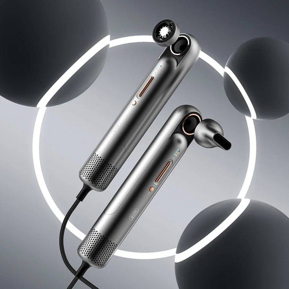 DEERMA Фен DEM-CF52W 1200Вт темно-серый