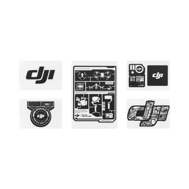 Наклейка с логотипом DJI