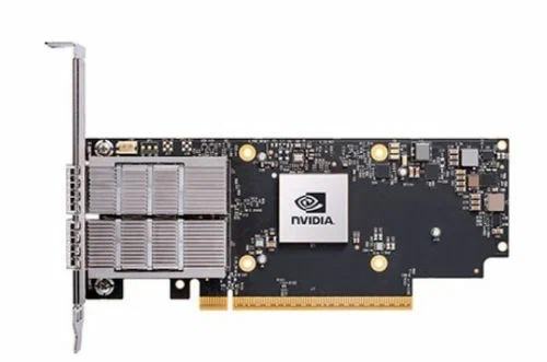 Mellanox MCX713104AS-ADAT NVIDIA ConnectX-7 HHHL Adapter Card, 25/50GbE, Quad-Port SFP56, PCIe 4.0 x16, Crypto Disabled, Secure Boot Enabled, Tall Bracket