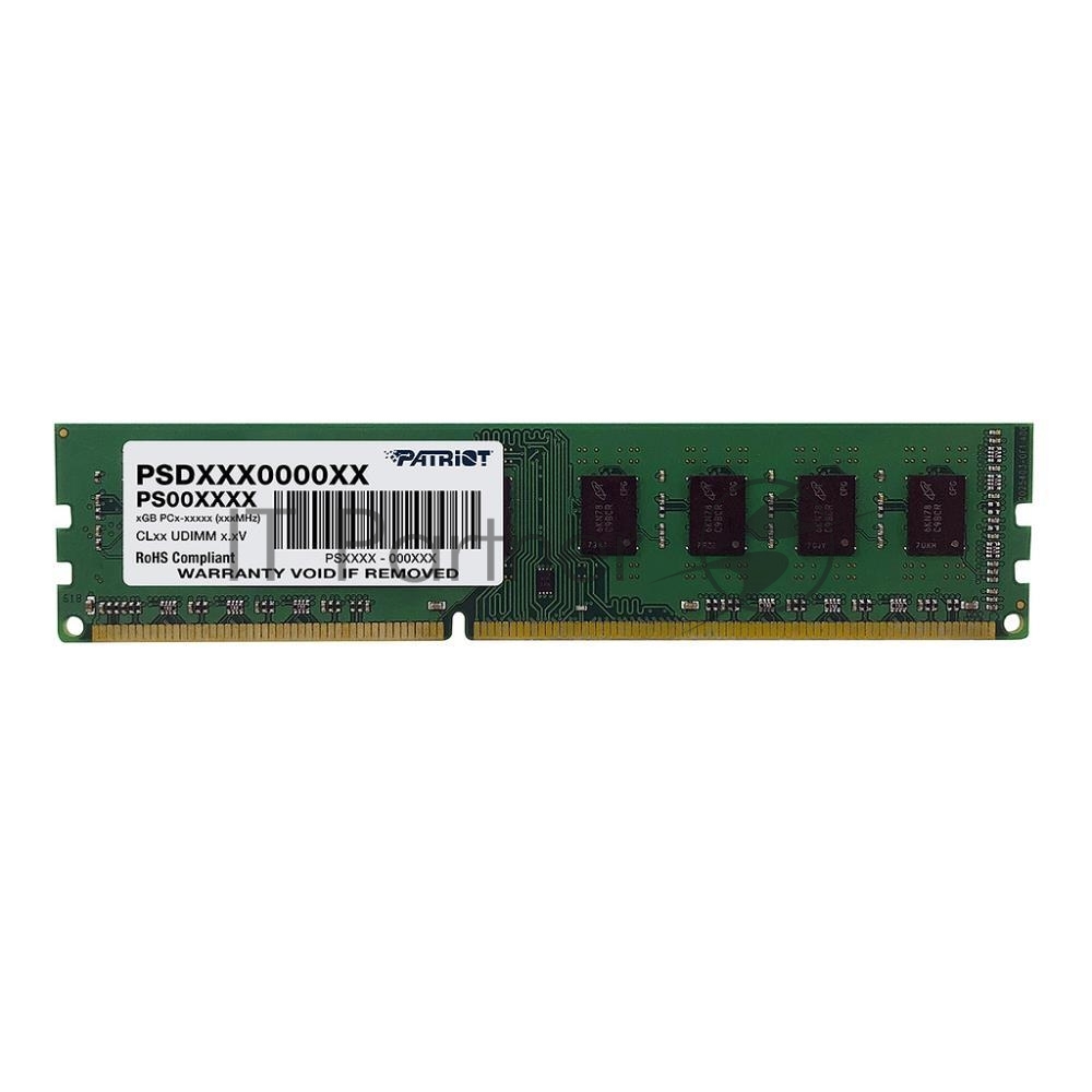 Оперативная память Patriot Signature, DDR4, 4GB (1x4 GB), 2666 MHz, CL19, DIMM