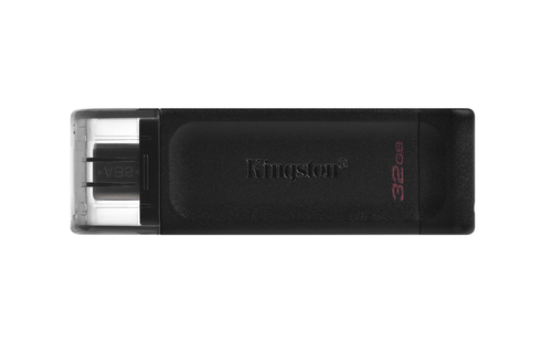 <087589> Флешка .32Gb Kingston DataTraveler DT70 Type-C черный [DT70/32GB]