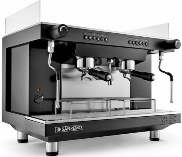 Кофемашина SANREMO Zoe SED Tall 2 гр. 220В автомат чёрная