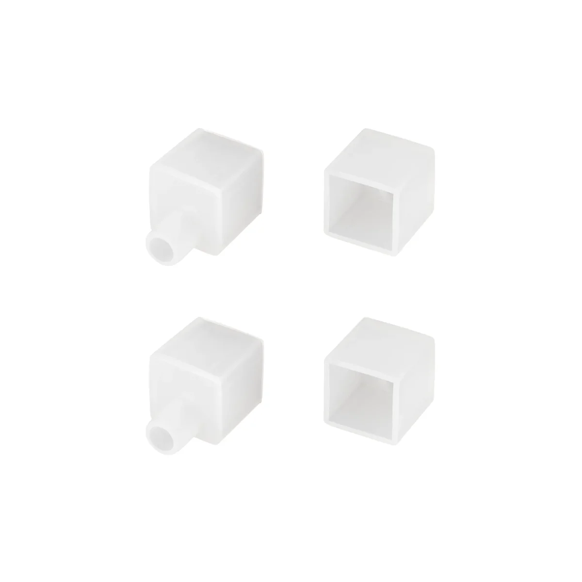 Arlight Заглушка WPH-FLEX-1212-TOP WHITE с отверстием (Пластик)