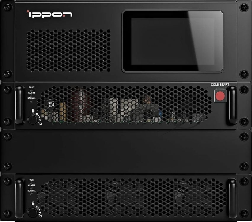Источник бесперебойного питания Ippon Intatum RTM 40K / 40000 ВА / 40000 Вт / клеммная колодка / 3х фазный