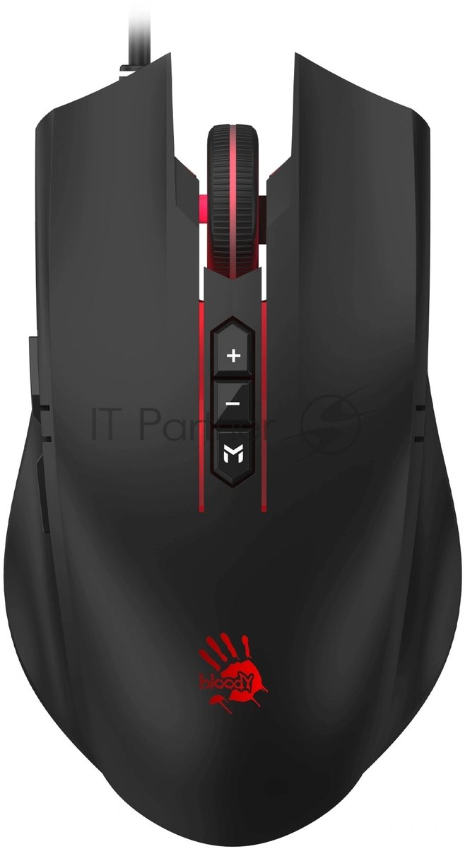Мышь проводная A4Tech Bloody ES7 черный, 6000 dpi, USB, кнопки - 8
