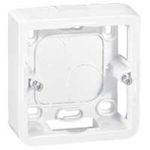Legrand 080281 Mosaic Коробка накладная белая 2  модуля  40мм  (80281) (080281)