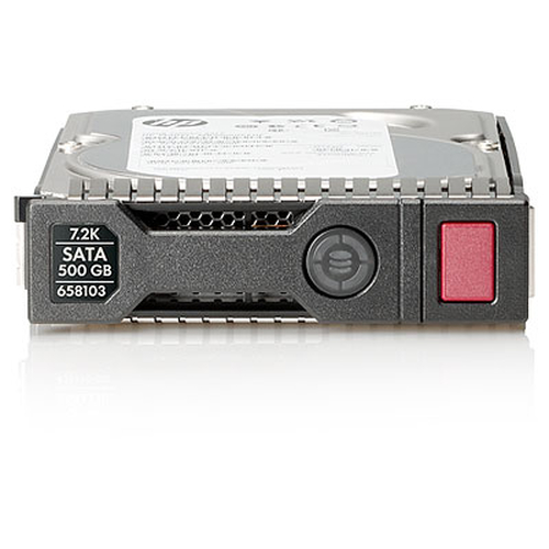 500GB 3.5"(LFF) SATA 7,2k 6G Pluggable w Smart Drive SC Midline (for HP Proliant Gen8 servers)