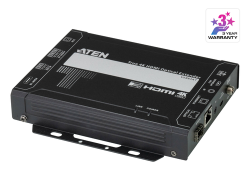 Передатчик Aten ProAV black: True 4K HDMI 10 км Оптический передатчик