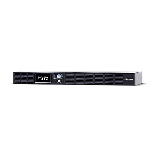 ИБП Cyberpower - OR 600 ВА/360 Вт, Line-Interactive, in (230V 1xIEC-320 C14), 6xIEC-320 C13, Hot Swap User Replaceable Batteries, LCD, Rack, 1U, цвет чёрный, OR600ERM1U