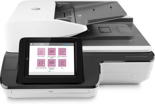 L2763A - Cканер HP L2763A ScanJet Enterprise Flow N9120 fn2 (A3) 600 dpi, 24 bit, ADF (200 pages), 120/120 ppm, USB+Ethernet, Duty cycle 12 000 pages