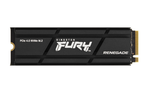 Kingston SSD Fury Renegade, 500GB, M.2 22x80mm, NVMe, PCIe 4.0 x4, 3D TLC, SFYRSK/500G