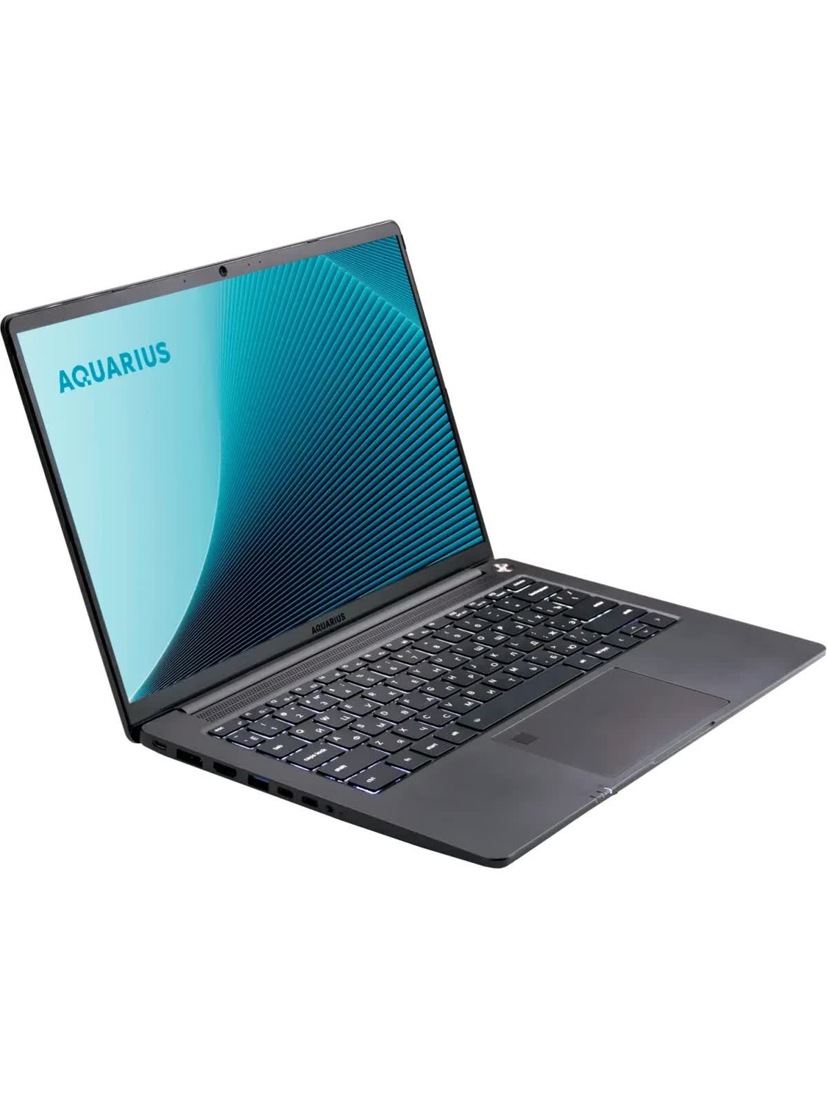 Ноутбук AQUARIUS Cmp NS634, 14" (1920x1200) IPS/Intel Core i5-1235U/16 ГБ DDR5/512 ГБ SSD/Intel Iris Xe Graphics/Без системы, Серый (NS6341513116S151SCN2TNNNN2)