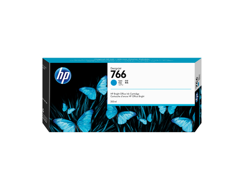 P2V89A Cartridge HP 766 для HP DesignJet XL 3600 MFP,  300 мл, голубой