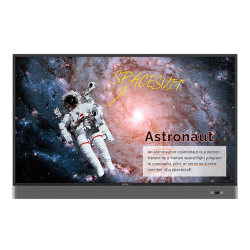 Профессиональная панель BenQ 55" RM5502K Black (LED, 3840x2160, Dual core A73 + Dual core A53, 4Gb, 32Gb, Android 8.0, 6