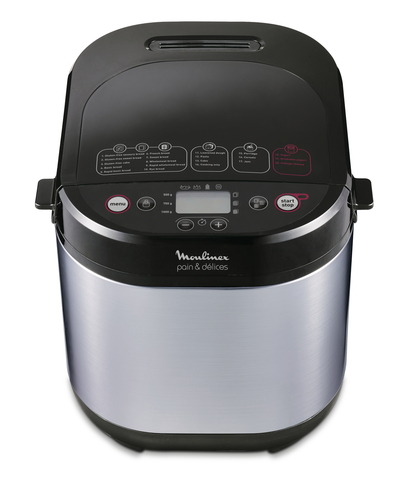 Хлебопечка Moulinex OW240E30 650Вт серебристый/черный