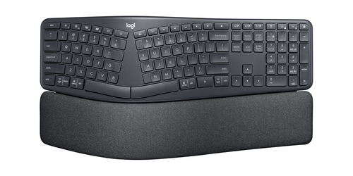 Клавиатура беспроводная Logitech K860 черный USB беспроводная BT Multimedia Ergo (подставка для запястий) (920-010359)