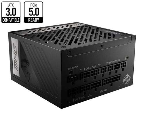 Блок питания MSI MPG A850G, 850Вт, 135мм, черный, retail [306-7zp7b11-ce0]