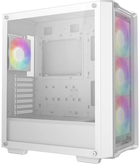 DEEPCOOL CC560 Mesh V2 белый без БП ATX 4x120mm 5x140mm 2xUSB3.0 audio bott PSU