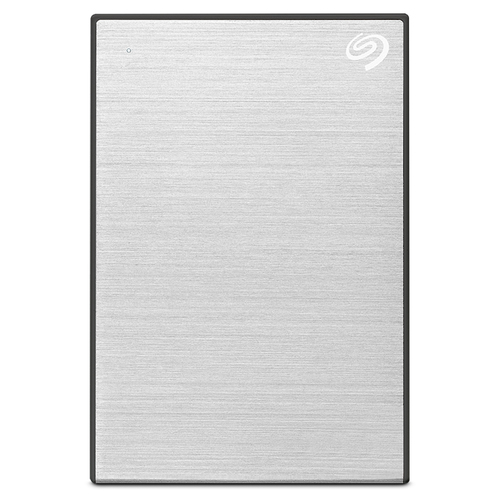 Внешний диск HDD Seagate - One Touch, 4 ТБ, 2.5", USB Type A, Питание по USB, серебристый, STKZ4000401